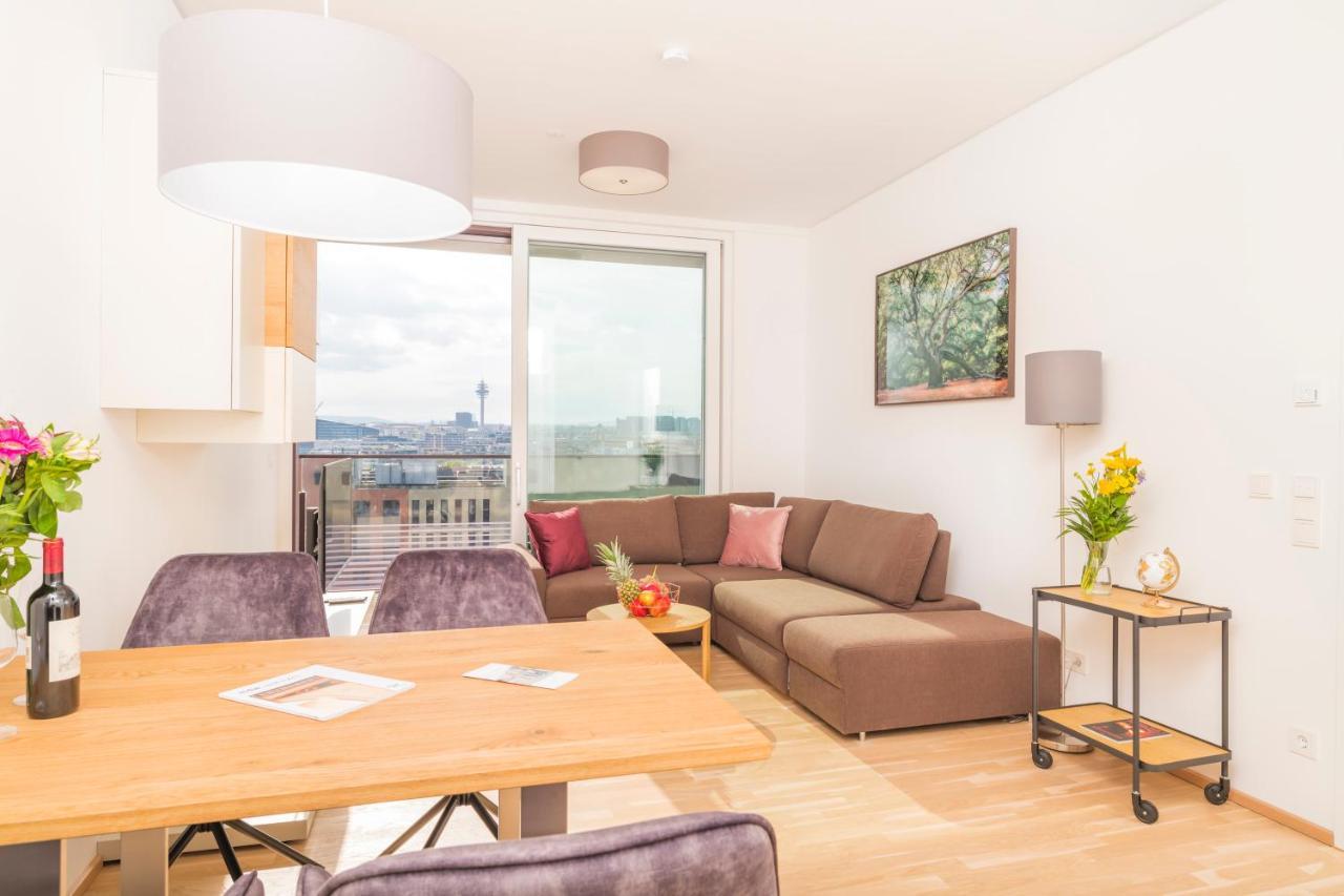 Triiiple Tower Dream Apartments With Rooftop-Summer-Pool Viena Exterior foto