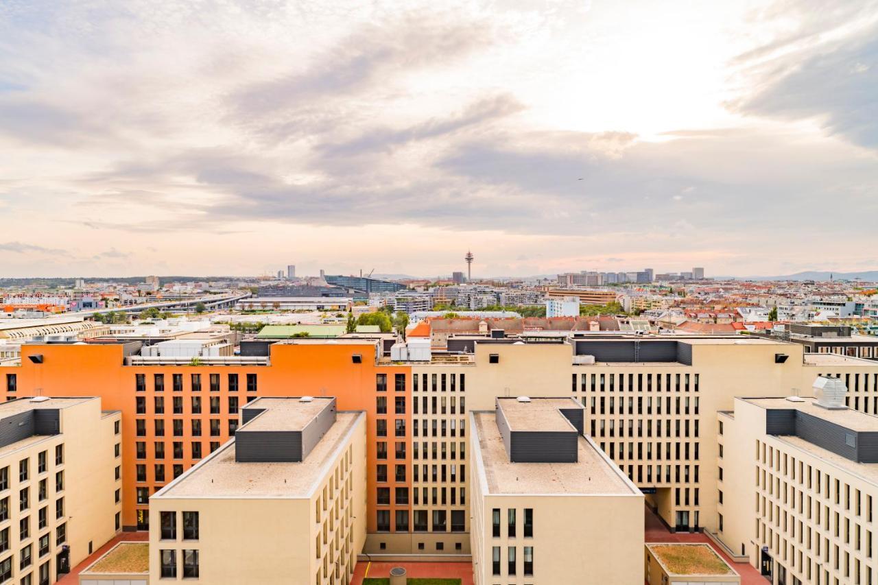 Triiiple Tower Dream Apartments With Rooftop-Summer-Pool Viena Exterior foto