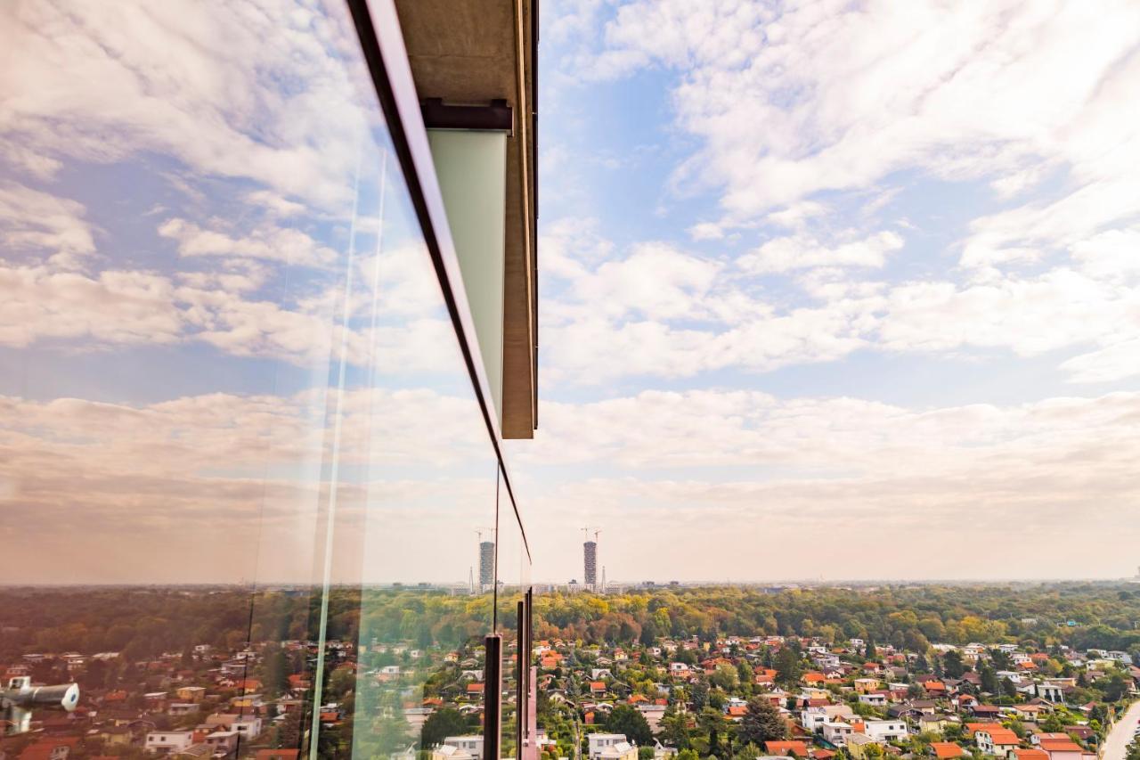 Triiiple Tower Dream Apartments With Rooftop-Summer-Pool Viena Exterior foto