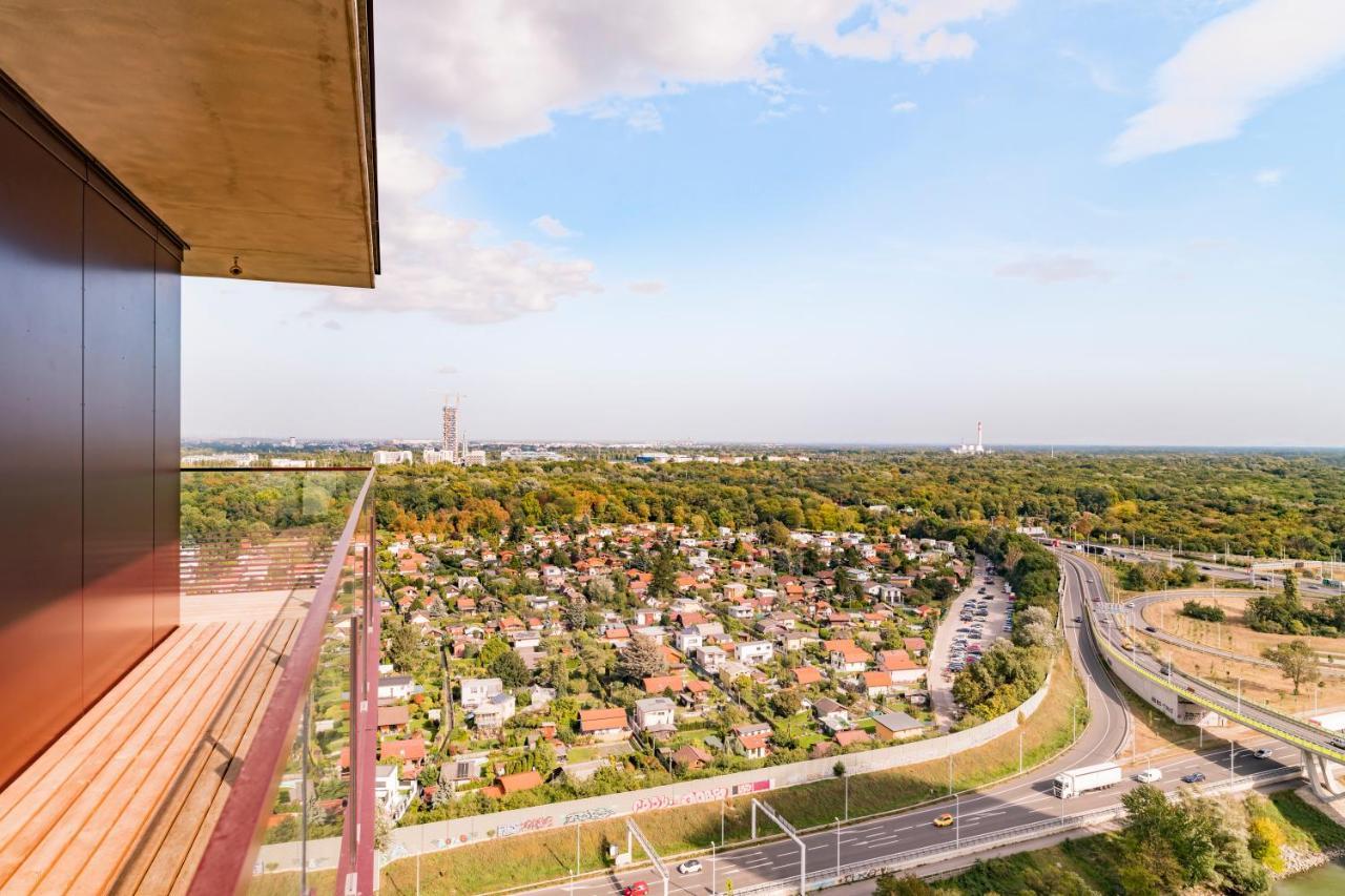 Triiiple Tower Dream Apartments With Rooftop-Summer-Pool Viena Exterior foto