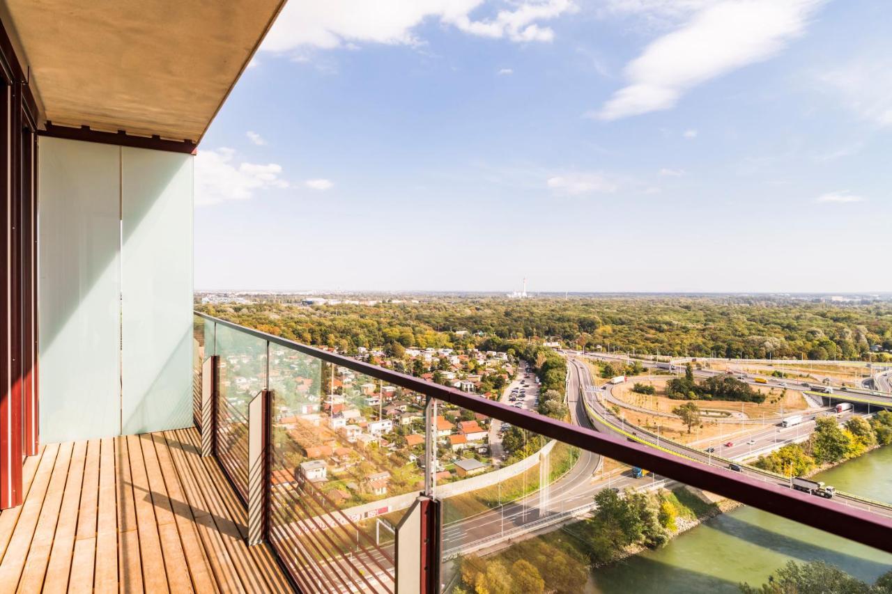 Triiiple Tower Dream Apartments With Rooftop-Summer-Pool Viena Exterior foto