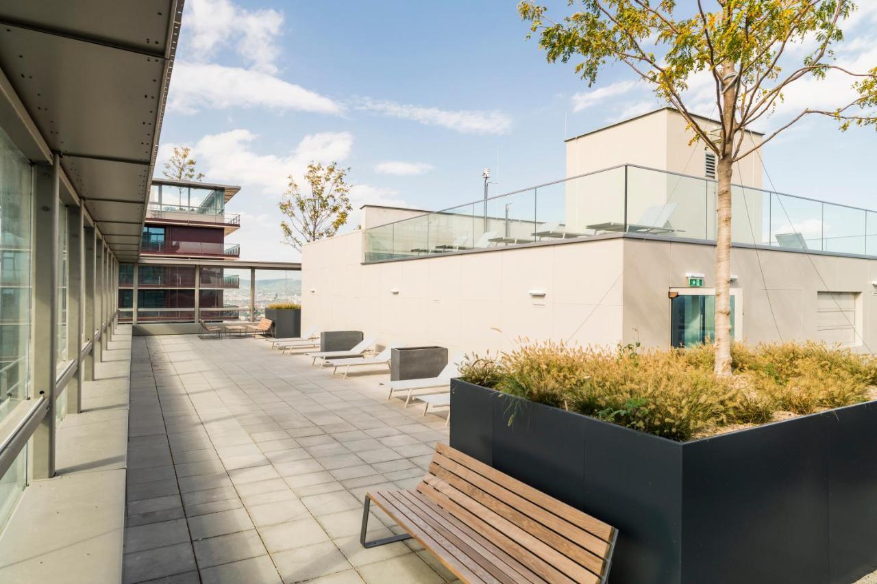 Triiiple Tower Dream Apartments With Rooftop-Summer-Pool Viena Exterior foto
