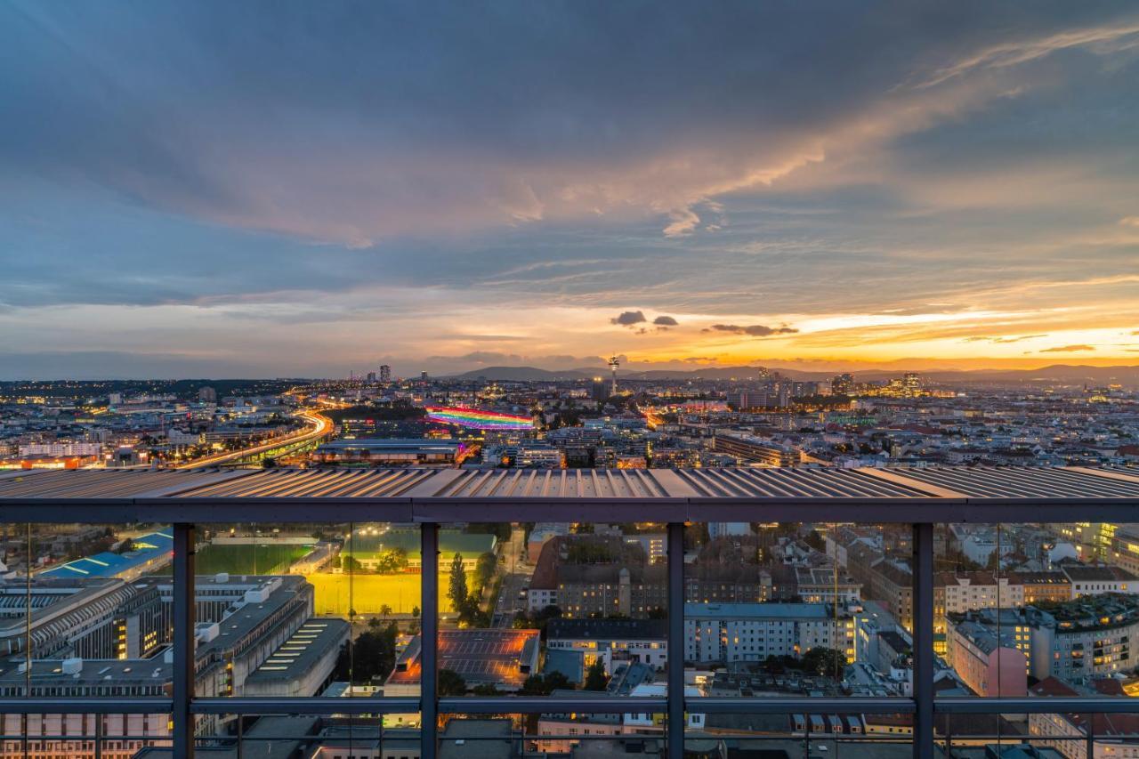 Triiiple Tower Dream Apartments With Rooftop-Summer-Pool Viena Exterior foto